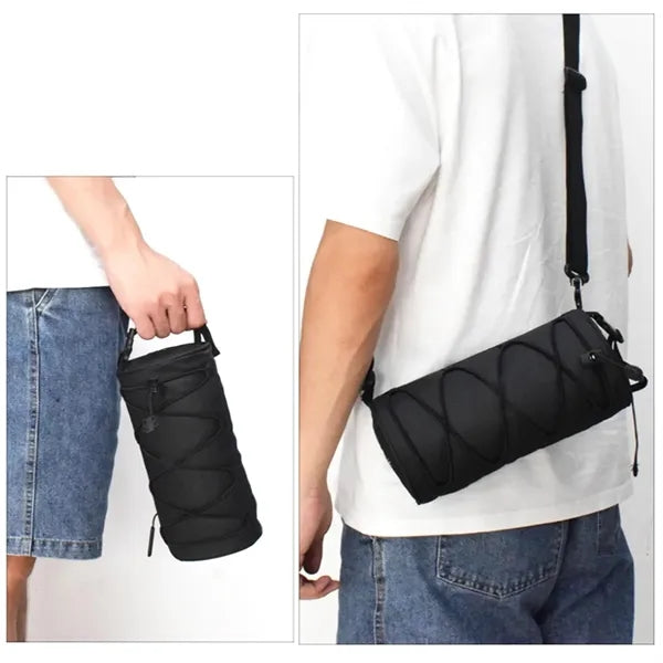 Round Sports Duffel Bag with Adjustable Shoulder Strap