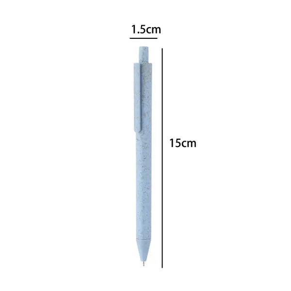 Sustainable Wheat Straw Gel Ink Pen