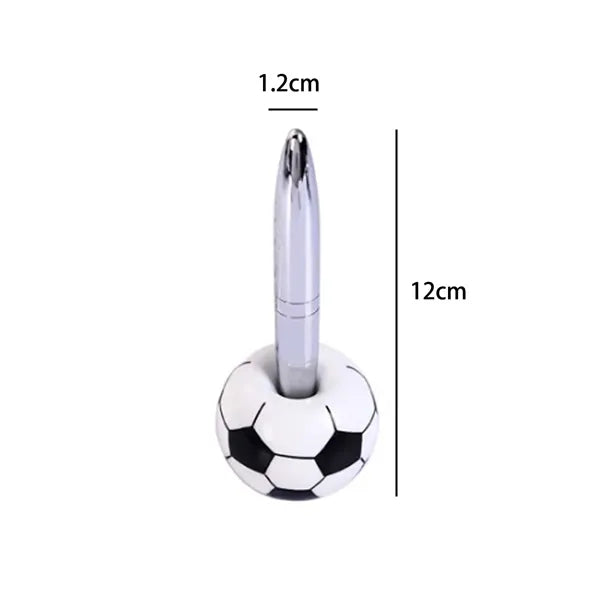 Soccer Ball Desk Pen With Stand