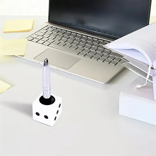 Soccer Ball Desk Pen With Stand