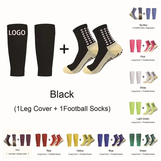 Leg Cover+Football Socks Two-Piece Customization