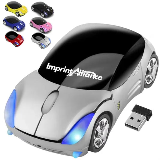 Wireless Ferrari Style Sport Car Optical Mouse