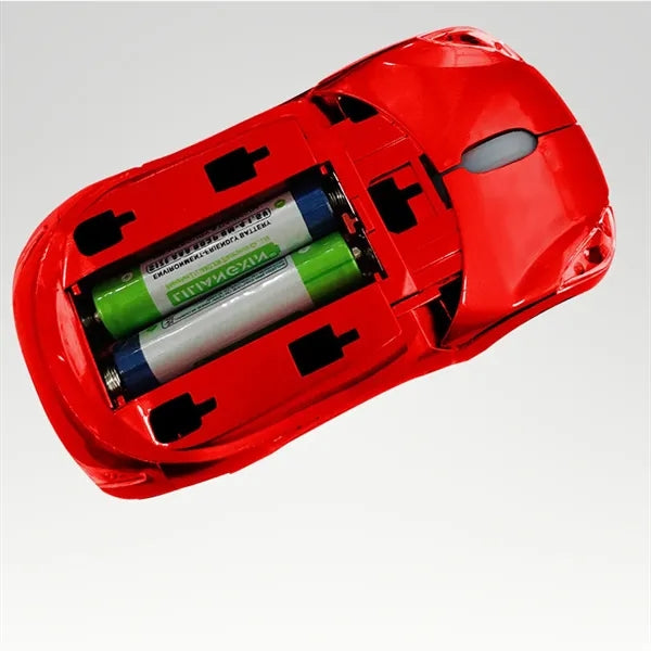 Wireless Ferrari Style Sport Car Optical Mouse