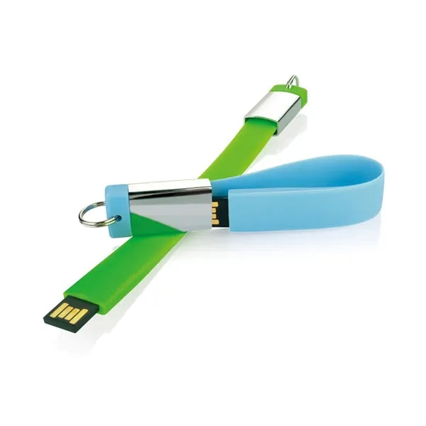 16GB Creative Silicone Lanyard Wearable USB Flash Drive
