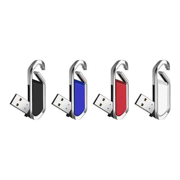 16GB Creative Carabiner Swivel Commemorative USB Flash Drive