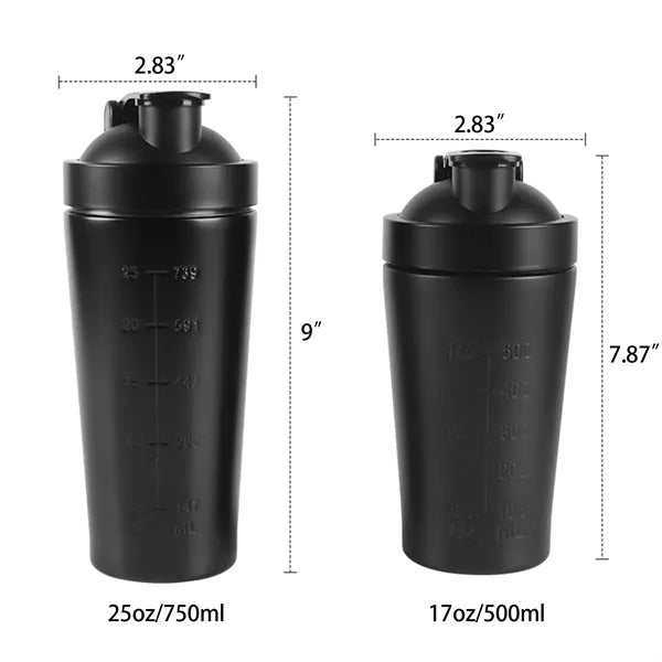 Stainless Steel Protein Shaker Bottle