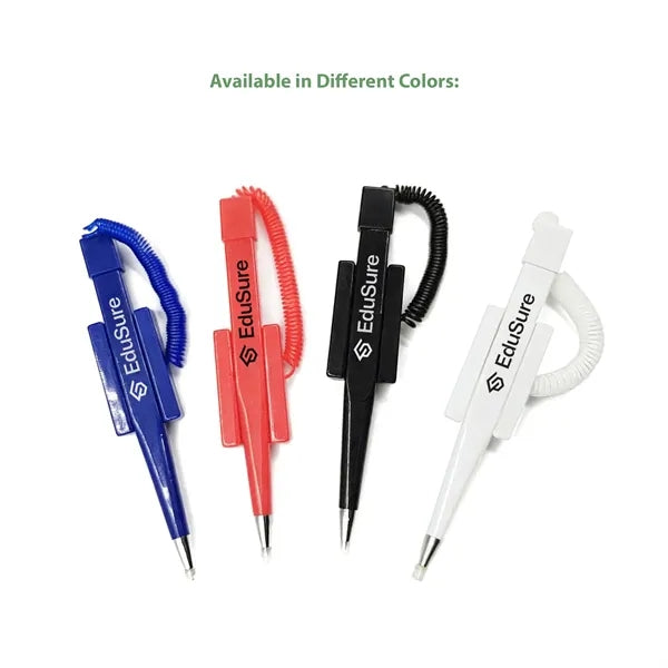 Desk Pen with Plastic Coil (ABS)