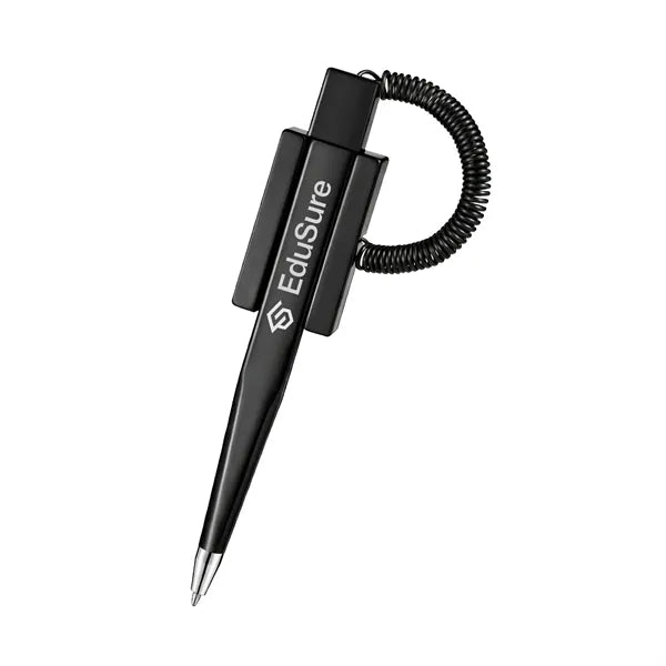 Desk Pen with Plastic Coil (ABS)