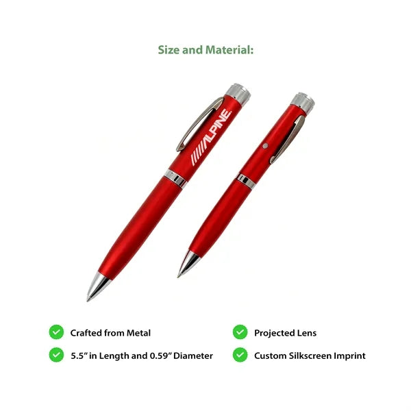 Projector Logo Pen (Metal)
