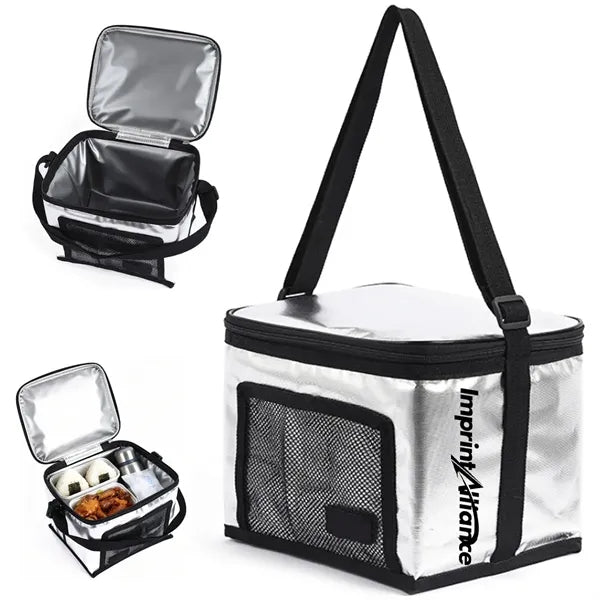 Portable Insulated Food Storage Bag with Shoulder Strap