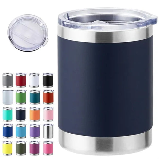 12oz. Stainless Steel Insulated Tumbler w/ Lid for Drinkware
