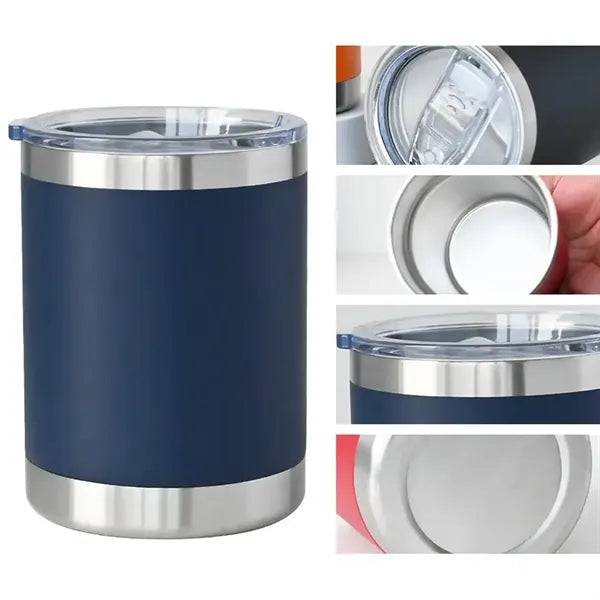 12oz. Stainless Steel Insulated Tumbler w/ Lid for Drinkware