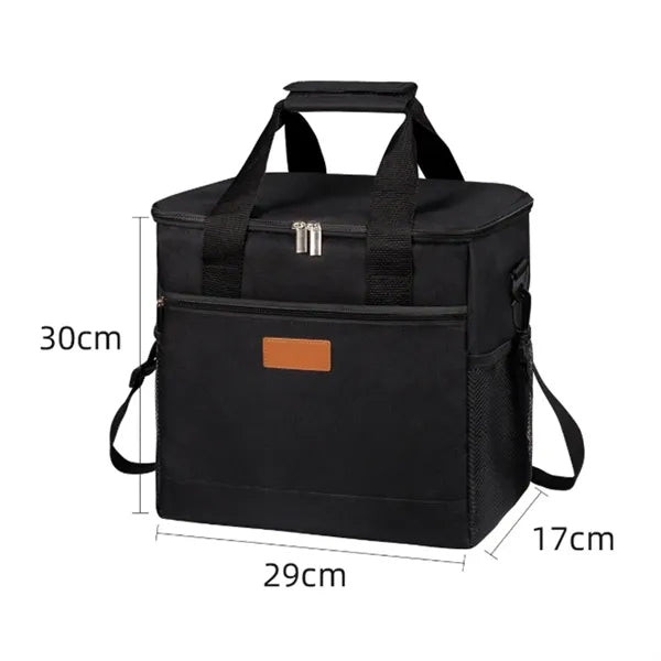 Large Capacity Insulated Cooler Bag with Adjustable Strap