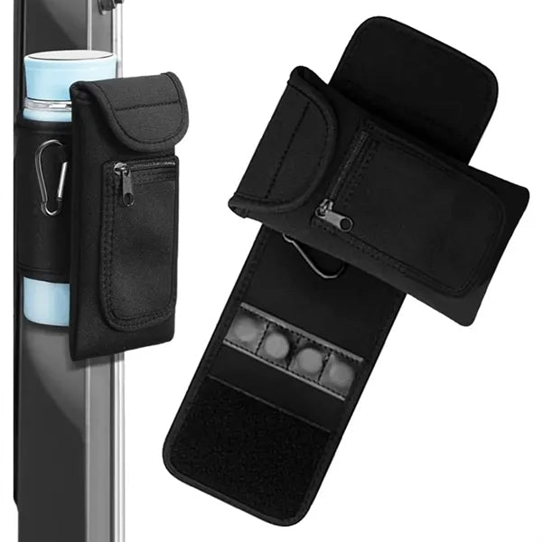 40Oz. Magnetic Neoprene Water Bottle Sleeve with Storage
