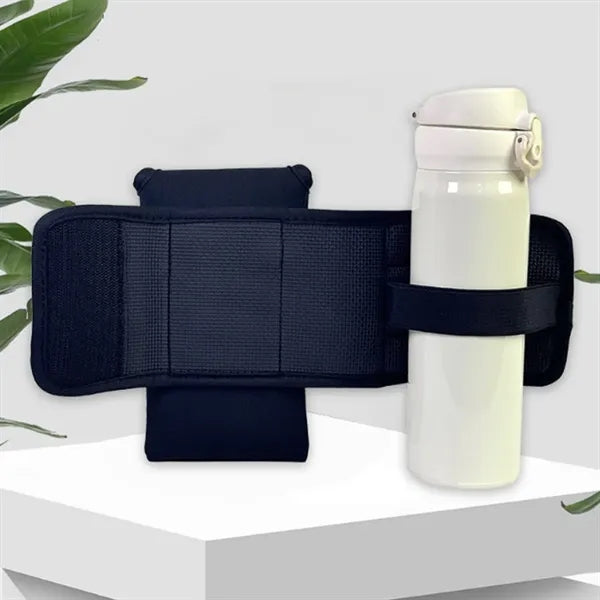 40Oz. Magnetic Neoprene Water Bottle Sleeve with Storage