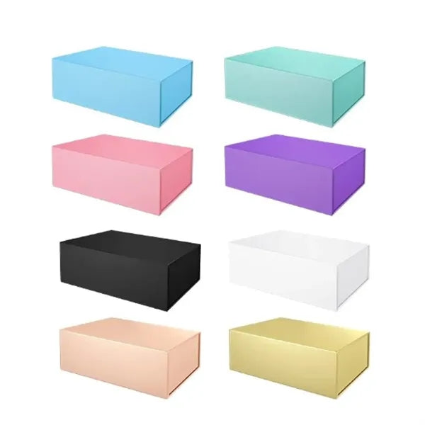 Medium Collapsible Magnetic Closure Rigid Gift Box Packaging