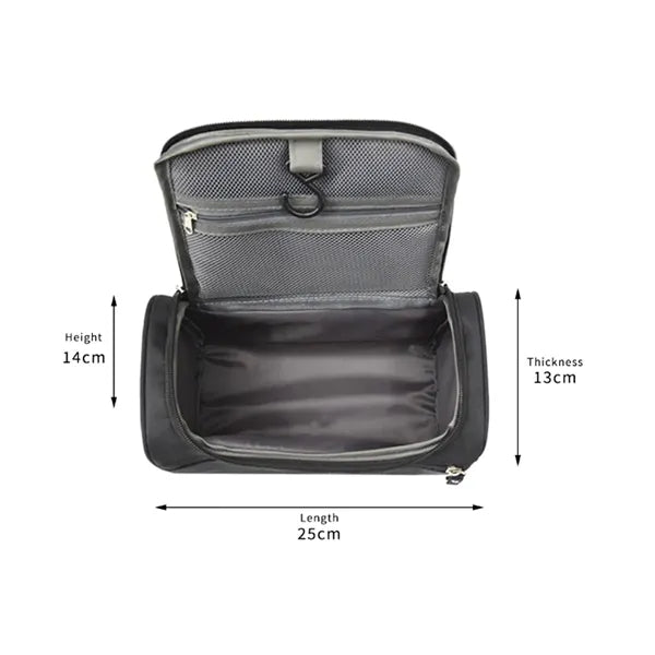 Waterproof Hanging Toiletry Bag for Men with Handle