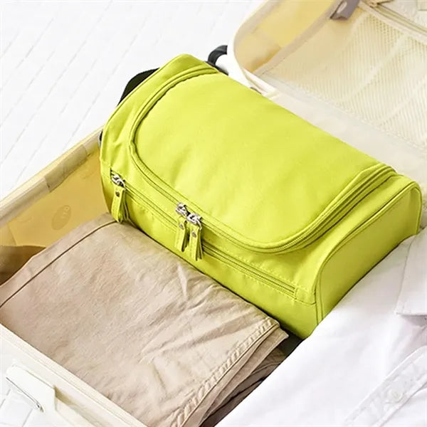 Waterproof Hanging Toiletry Bag for Men with Handle