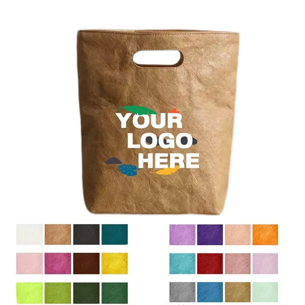 Washable Paper Bags Made Of Cowhide