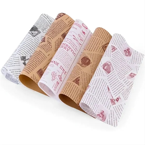 Food /Hamburger Wrapping Paper