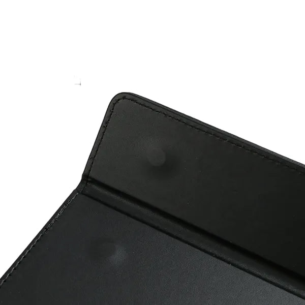 Leather Meeting Clipboard with Pen Holder