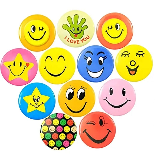 Tinplate Button Pin Round Badge Circle Brooches
