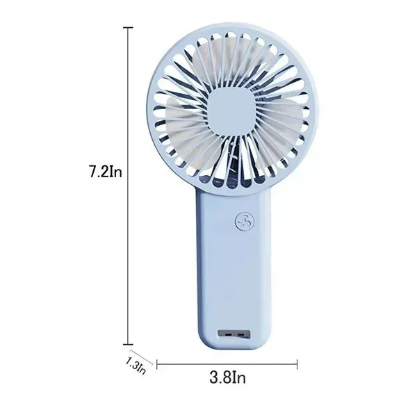 Mini USB Rechargeable Portable Handheld Electric Fan