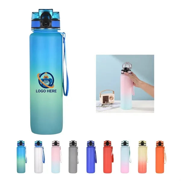 32 Oz Leak-Proof Flip Top Sport Water Bottle