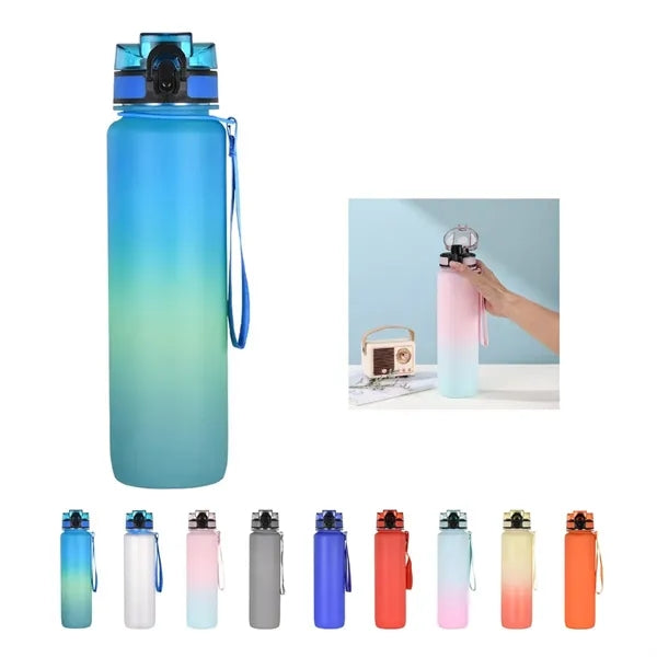 32 Oz Leak-Proof Flip Top Sport Water Bottle