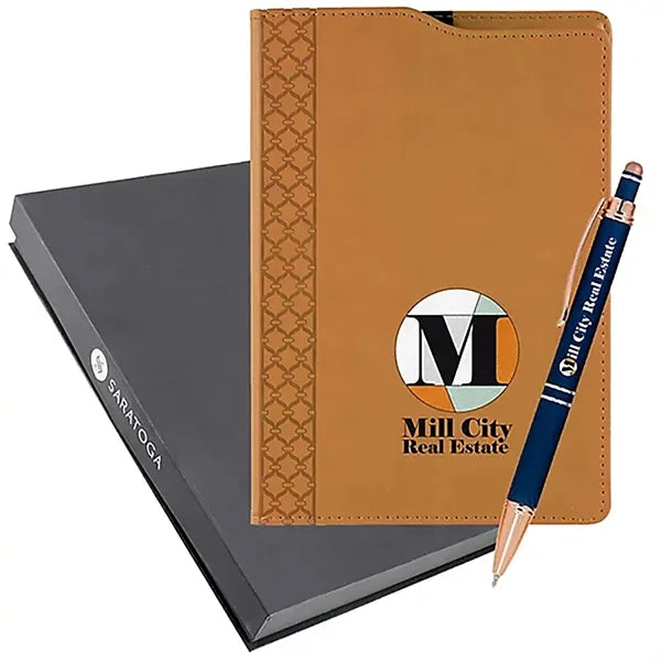 Full Color Montabella Journal & Crossgate Pen