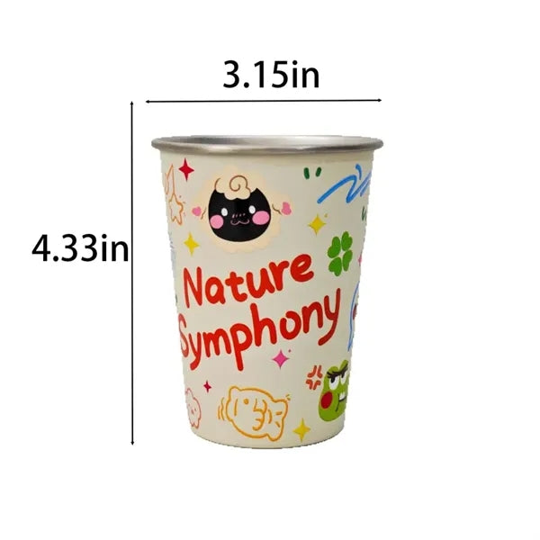 12oz stainless steel cup