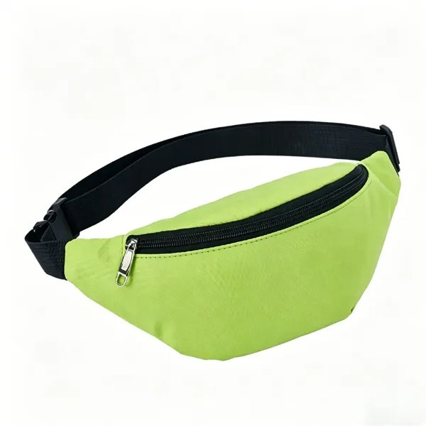 Durable High Density Fabric Sport Crossbody Waist Bag