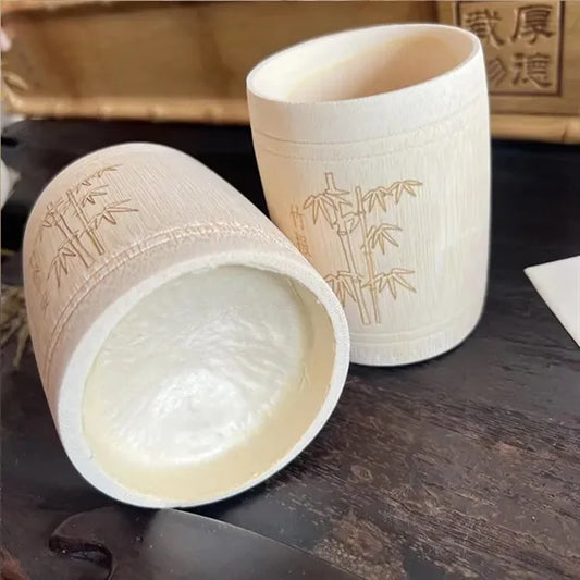 2oz Eco Friendly Carbonized Bamboo Cup