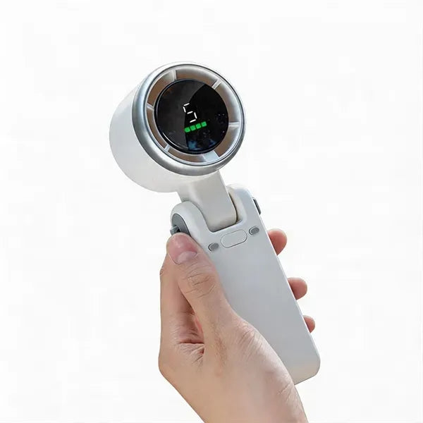 High Speed Handheld Fan USB Mini Foldable Neck Turbo