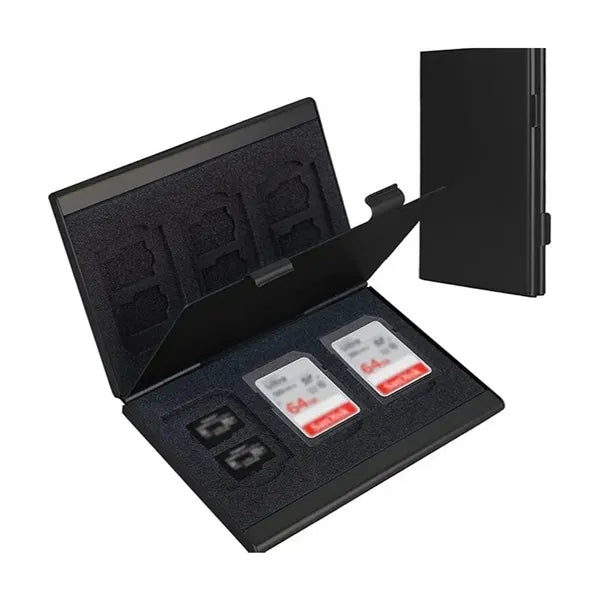 Aluminum SD TF Card Case
