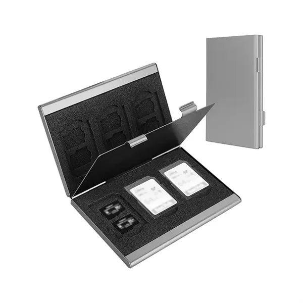 Aluminum SD TF Card Case