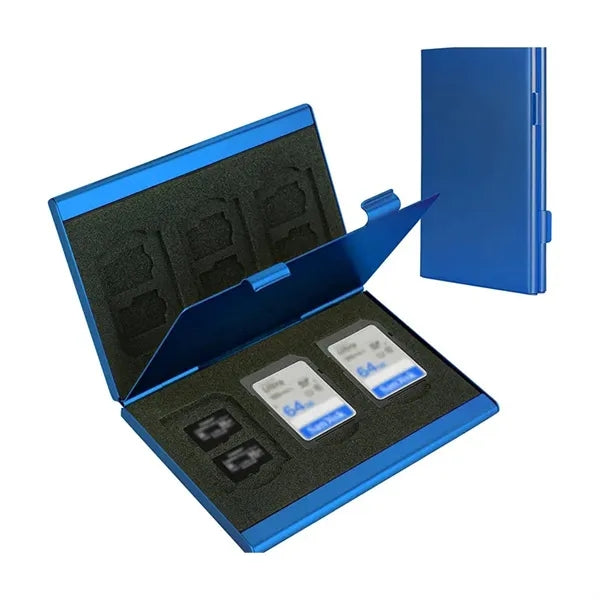 Aluminum SD TF Card Case