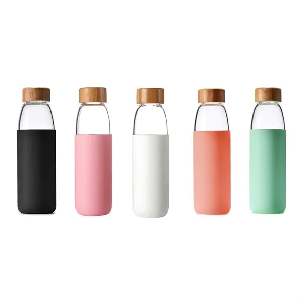16 Oz Borosilicate Glass Water Bottle
