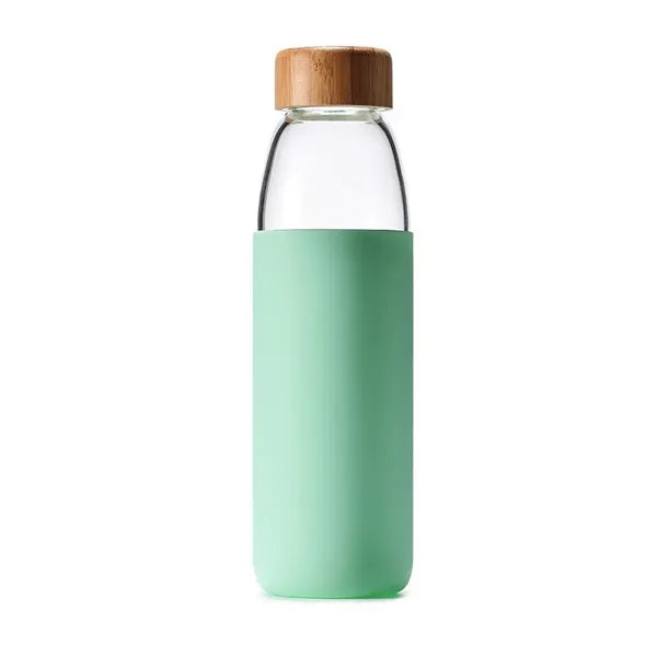 16 Oz Borosilicate Glass Water Bottle