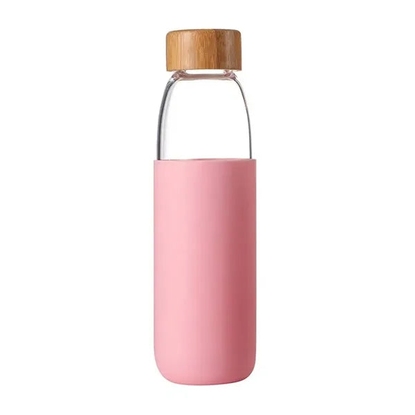16 Oz Borosilicate Glass Water Bottle