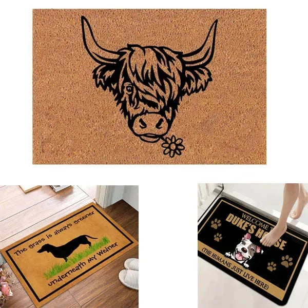 Floor Entryway Mat Indoor Outdoor Doormat