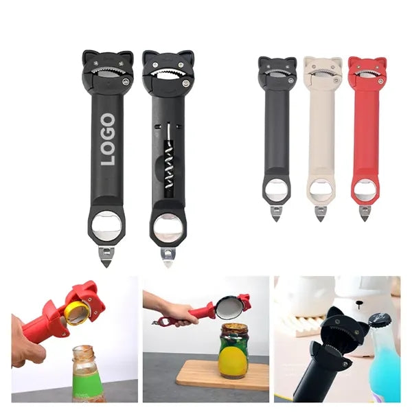 Multifunctional Retractable Bottle Opener Stylish Design