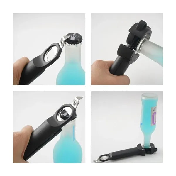 Multifunctional Retractable Bottle Opener Stylish Design