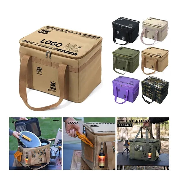 Folding Camping Storage Box Large Tactical Gear Organizer