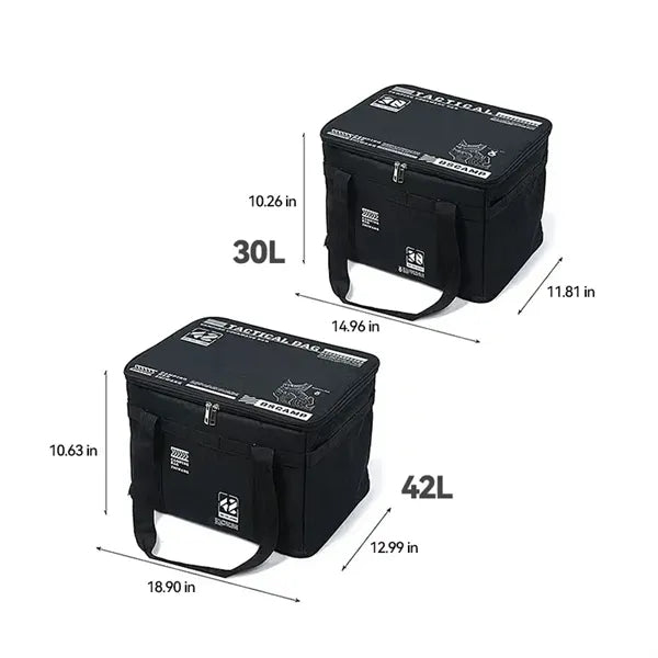 Folding Camping Storage Box Large Tactical Gear Organizer