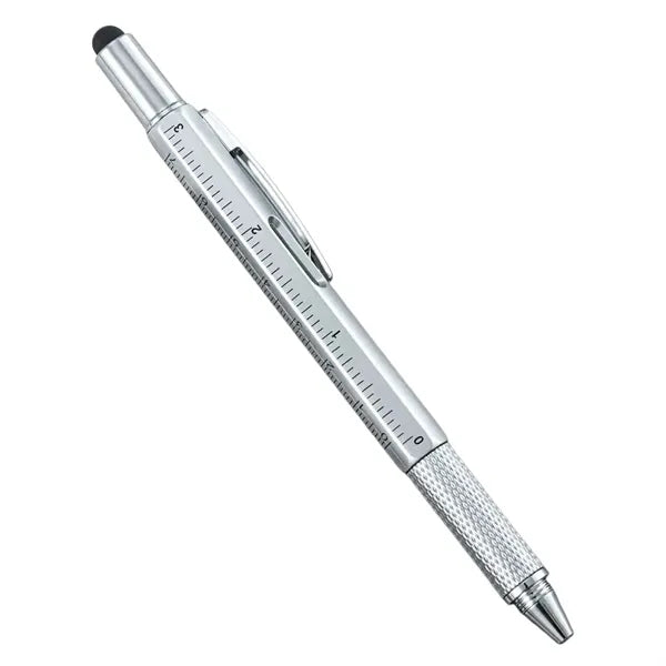 6 in 1 Multi-Function Tool Ballpoint Pen