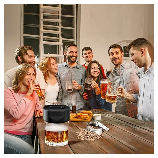 Electric Cocktail Smoker with Multiple Aroma Woods
