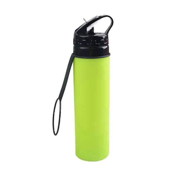 20 Oz Silicone Water Bottle