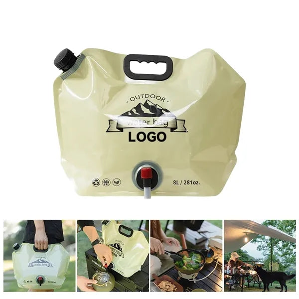 Outdoor Portable Foldable 8L Water Bag Large Capacity
