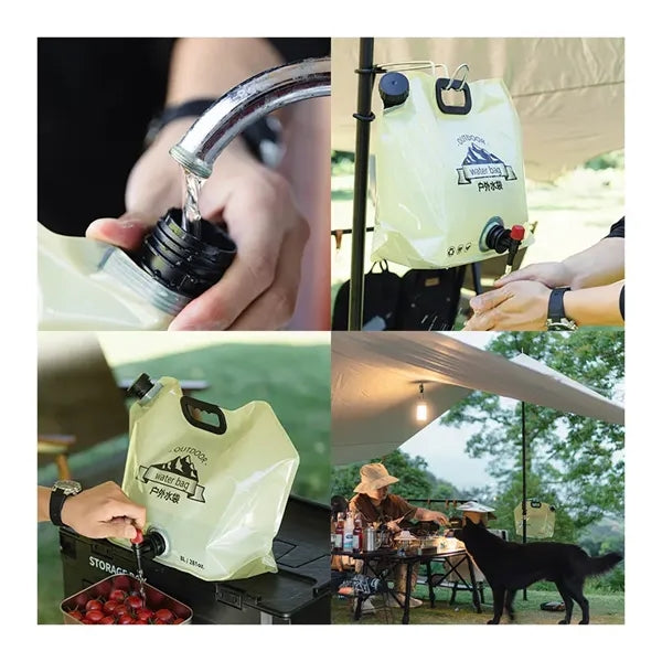 Outdoor Portable Foldable 8L Water Bag Large Capacity